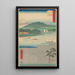 Hiratsuka - Andō Hiroshige — quadro incorniciato alla parete