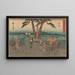 Ishibe - Andō Hiroshige — quadro incorniciato alla parete