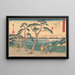 Kanagawa - Andō Hiroshige — quadro incorniciato alla parete