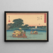 Kawasaki - Andō Hiroshige — quadro incorniciato alla parete