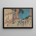 Minakuchi - Andō Hiroshige — quadro incorniciato alla parete