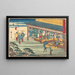 Narumi - Andō Hiroshige — quadro incorniciato alla parete