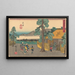 Numazu - Andō Hiroshige — quadro incorniciato alla parete