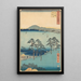 Oiso - Andō Hiroshige — quadro incorniciato alla parete