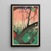 Giardino dei Pruni Kameido - Andō Hiroshige — quadro incorniciato alla parete