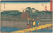 Shimada - Andō Hiroshige — vista dell’opera