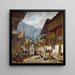 Andermatt, Svizzera - Hopkins Horsley Hobday Horsley — quadro incorniciato alla parete