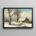On ramène du bois - Anders Andersen-Lundby — quadro incorniciato alla parete