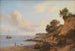 Paesaggio costiero vicino a Trbk - Anders Christian Lunde — vista dell’opera