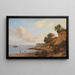 Paesaggio costiero vicino a Trbk - Anders Christian Lunde — quadro incorniciato alla parete