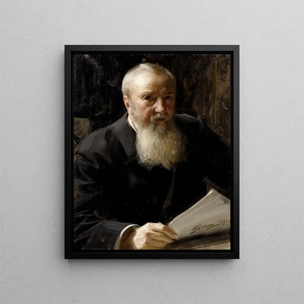 Carl Fredrik Liljevalch - Anders Zorn — quadro incorniciato alla parete