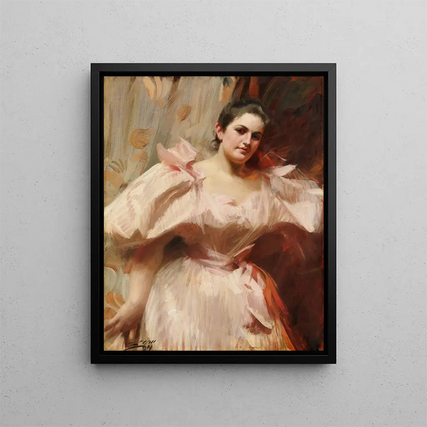 Frieda Schiff 1876-1958 Più tardi Mme Felix M. Warburg - Anders Zorn — quadro incorniciato alla parete