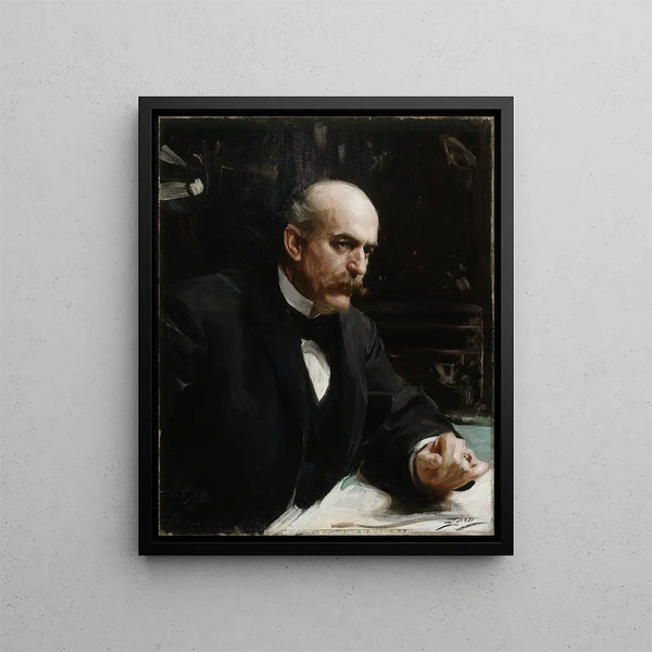 Halsey Cooley Ives - Anders Zorn — quadro incorniciato alla parete