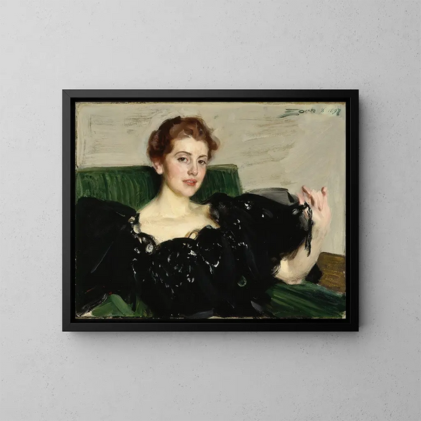 Gioia di Lucy Turner - Anders Zorn — quadro incorniciato alla parete