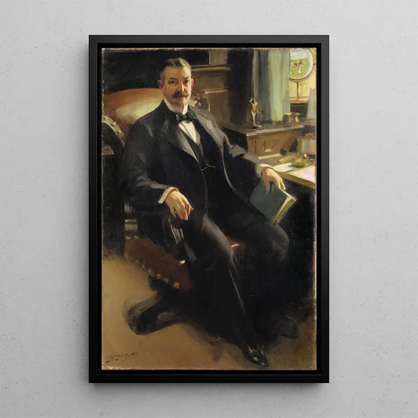 Riproduzione del dipinto M. Henry Clay Pierce - Anders Zorn