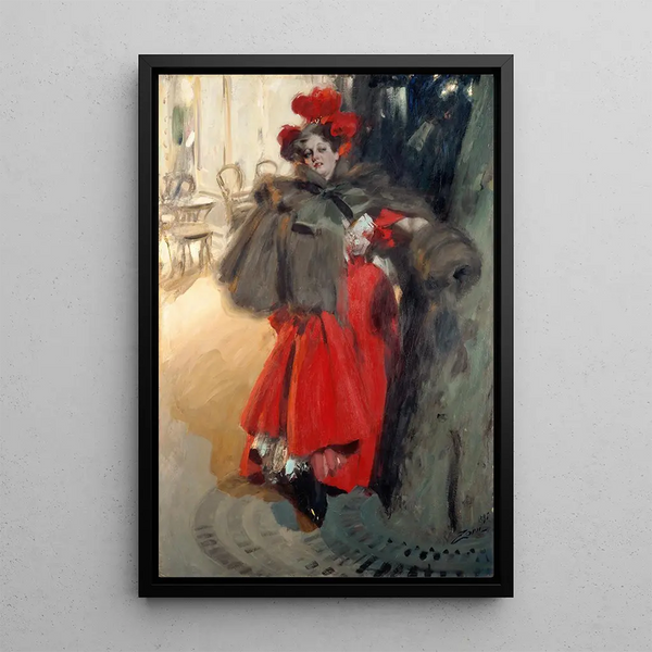 Effet de nuit - Anders Zorn — quadro incorniciato alla parete