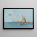 Capodistria sul Adriatico - Andor Zllich Von Zllborn — quadro incorniciato alla parete