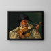 Busto di Arlecchino con la chitarra - André Derain — quadro incorniciato alla parete