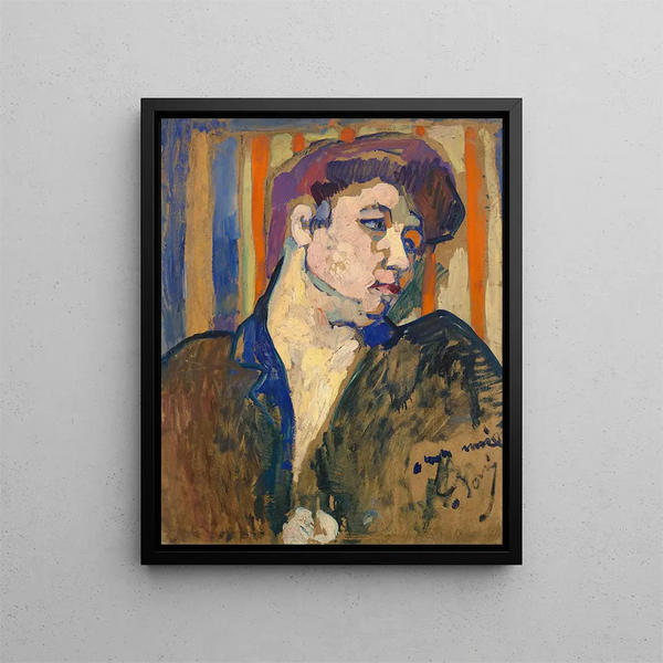 Busto di donna - André Derain — quadro incorniciato alla parete
