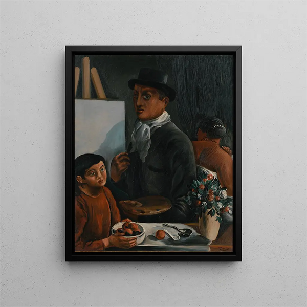 L'Artiste dans son atelier - André Derain — quadro incorniciato alla parete