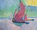 Le vele rosse - André Derain — vista dell’opera