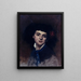 Ritratto di donna - André Gill — quadro incorniciato alla parete
