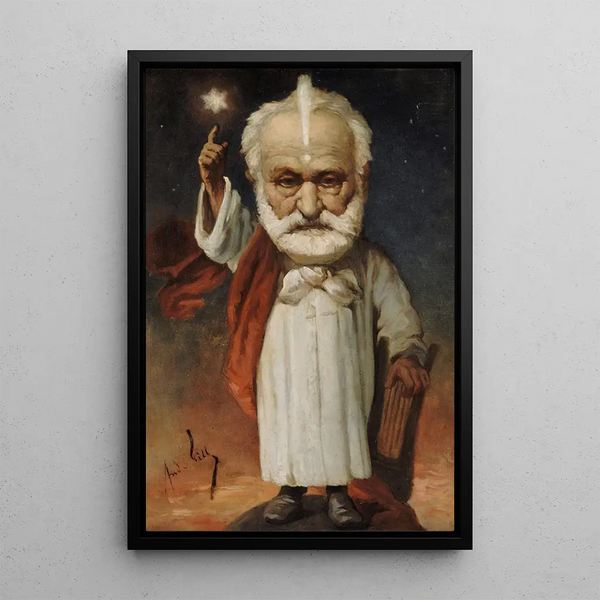 Riproduzione del dipinto Victor Hugo - André Gill