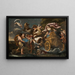 Armide enlève Renaud - Andrea Camassei — quadro incorniciato alla parete