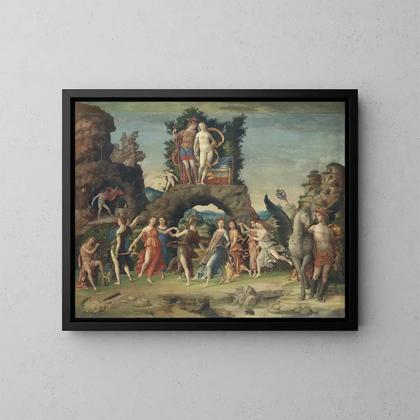 Parnasse - Andrea Mantegna — quadro incorniciato alla parete