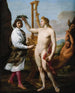 Marcantonio Pasqualini incoronato da Apollo - Andrea Sacchi — vista dell’opera