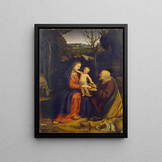 Andrea Solario - The Rest on The Flight into Egypt.webp