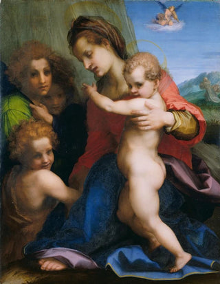 Andrea del Sarto - The Virgin and Child with the Infant Baptist.webp