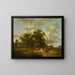 Paesaggio estivo - Andreas Schelfhout — quadro incorniciato alla parete