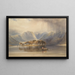 Monastero di Saint Finbarr, Gougane Barra, Co Cork, Irlanda - Andrew Nicholl — quadro incorniciato alla parete