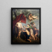 Offrande a Bacco - Andries Cornelis Lens — quadro incorniciato alla parete