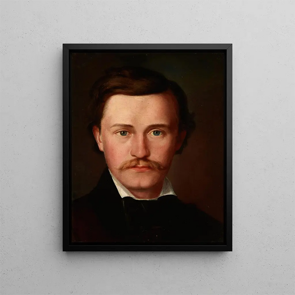 Ritratto del professore Franciszek Preizedanc - Andrzej Bronisław Grabowski — quadro incorniciato alla parete