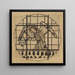 Angelo che suona le campane - Sir Edward Coley Burne-Jones — presentazione a parete dell’opera