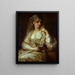 Ritratto di una dama in veste sacra - Angelica Kauffman — quadro incorniciato alla parete