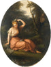 Silvia che si decora di fiori sotto l'osservazione di Daphné - Angelica Kauffman — vista dell’opera
