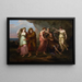 Télémaque et les Nymphes de Calypso - Angelica Kauffman — quadro incorniciato alla parete