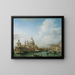 Grande Canal a Venezia - Angiolo Barbini — quadro incorniciato alla parete