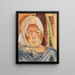 Ritratto di un contadino - Anita Re — quadro incorniciato alla parete