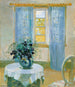Interno con clematide - Anna Ancher — vista dell’opera
