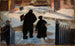 Michael Ancher in viaggio verso il suo studio accompagnato dall'organista Helene Christensen - Anna Ancher — vista dell’opera