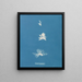 Bryopsis hypnoides - Anna Atkins — quadro incorniciato alla parete