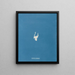 Calothrix distortiona - Anna Atkins — quadro incorniciato alla parete