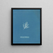 Ectocarpus littoralis - Anna Atkins — quadro incorniciato alla parete