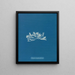 Fucus canaliculatus - Anna Atkins — quadro incorniciato alla parete