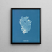 Kalymenia Dubyi - Anna Atkins — quadro incorniciato alla parete