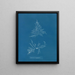 Laurencia dasyphylla - Anna Atkins — quadro incorniciato alla parete